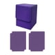 thumbnail image 1 of Caja De Baraja De Cartas Caja De Baraja De Cartas Juego Coleccionable Con Divisores Caja De Almacenamiento De Cartas Púrpura Claro, 1 of 3