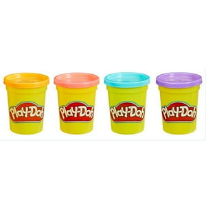 Masas Didácticas Play Doh Pack 4 Colores Dulces