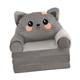 thumbnail image 2 of Sofá Plegable Para Ni?os Lindo Sillón Cómodo Para La Sala De Estar Dormitorio De Sala De Estar Gris, 2 of 2