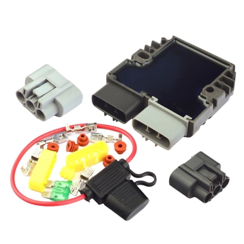 Ioensy - Regulador Rectificador Conector Kit Aluminio Durable Para Mosfet Fh020Aa