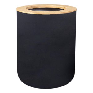 Magideal - Bote De Basura Para Baño, Bote De Basura, Duradero, Moderno, Fácil De Limpiar, Tamaño Pequeño, Bote De Basura Pequeño, Accesorios De Baño De Escritori Negro