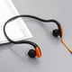 thumbnail image 2 of Auriculares con control por cable y montaje trasero para deportes al aire libre, running, ciclismo, conducción ósea, 2 of 5
