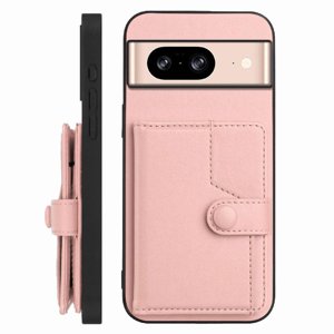 Foxdock Funda Para Google Pixel 8 Con Bloqueo Rfid - Diseño Elegante Con Cierre De Botón