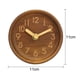 thumbnail image 2 of Reloj despertador creativo de madera maciza, moderno reloj de mesa pequeño con aguja de madera, silencioso, reloj de registro, 2 of 6