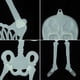 thumbnail image 4 of Decoraciones luminosas de esqueletos de Halloween, 150 cm, paquete de 3, 4 of 7