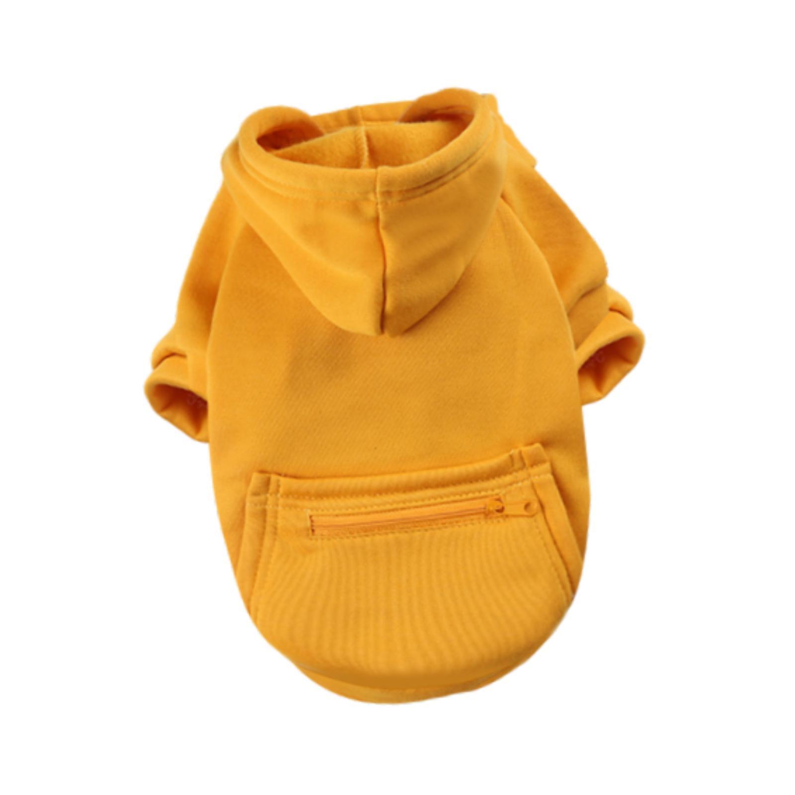 Magideal - Sudadera Con Capucha Para Perros, Sudaderas Con Capucha Para Cachorros, Ropa Para Climas Fríos, Abrigo Suave Para Perros Con Bolsillo, Ropa Para Perro L
