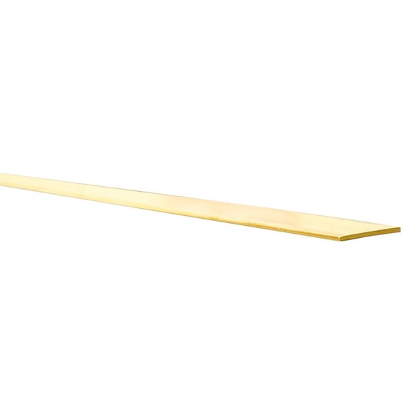 Tira metálica de latón galvanizado K&S de 0,76 mm x 5,08 cm x 30,48 cm