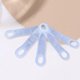 thumbnail image 3 of Perchas para colgar ropa BCP, goma antideslizante, transparente, 100 unidades, 3 of 9