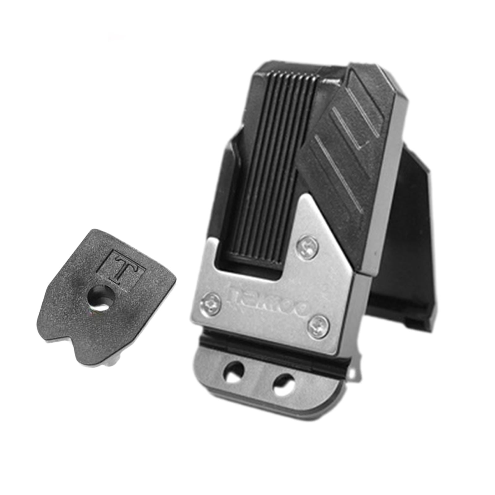 Ioensy - Portacintas Métricas Cinturón Herramienta Electricista Seguro De Mano De Obra Clip Para Cinturón