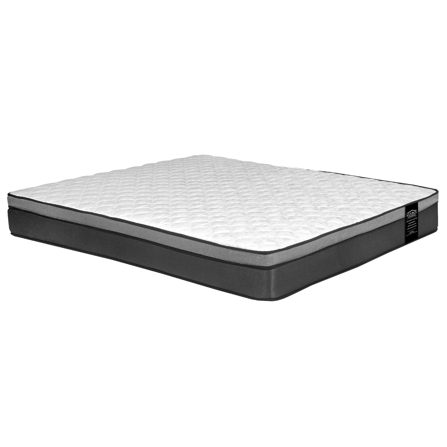 Colbox - Colchón Canaima King Negro 180x190x26 Cm