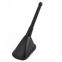 Antena Decorativa Universal Para Auto Autut Plástico Negro