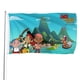 thumbnail image 1 of Masha y el Oso Bandera impresa con temática, regalo perfecto para fanáticos, amigos y familiares, y adecuada para actividades al aire libre e interiores, decoraciones de fiesta.150cm×240cm, 1 of 6