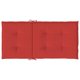 thumbnail image 3 of Juego de 6 cojines para sillas VidaXL Garden Lowback, resistentes al agua, de color rojo, 3 of 5