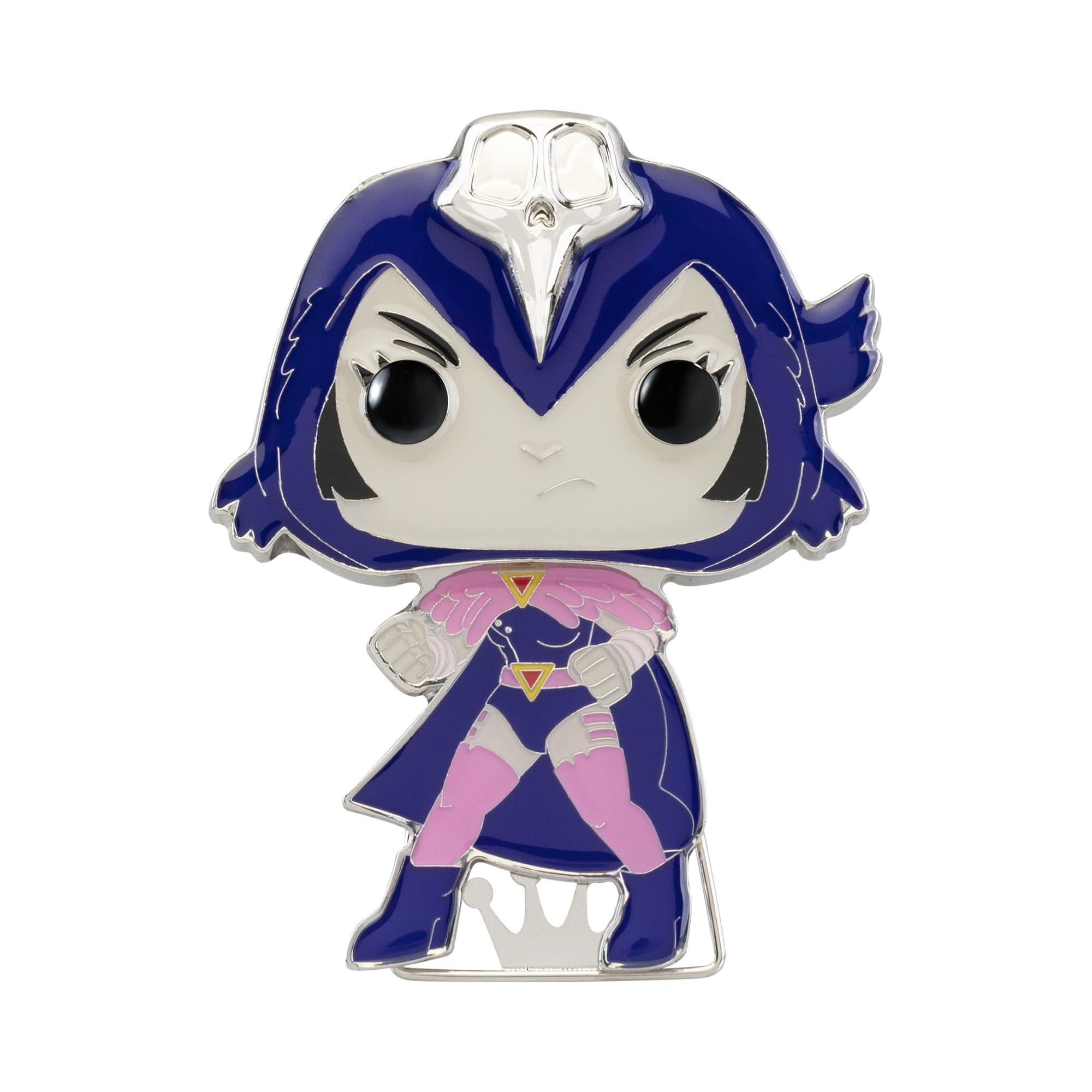¡funko Pop! Clavija Tamaño Dc: Teen Titans - Raven Funko Pop