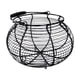 thumbnail image 2 of Cesta De Alambre Para Huevos Para Recoger Huevos Frescos Soporte Para Huevos Para Alimentos Verduras Huevos Negro, 2 of 5
