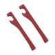 thumbnail image 3 of Almohadilla de relleno para espacio de asiento de coche, tapón para grietas de coche, bloqueador de caídas, organizador de accesorios suave, fácil de 2 Piezas Rojas, 3 of 5