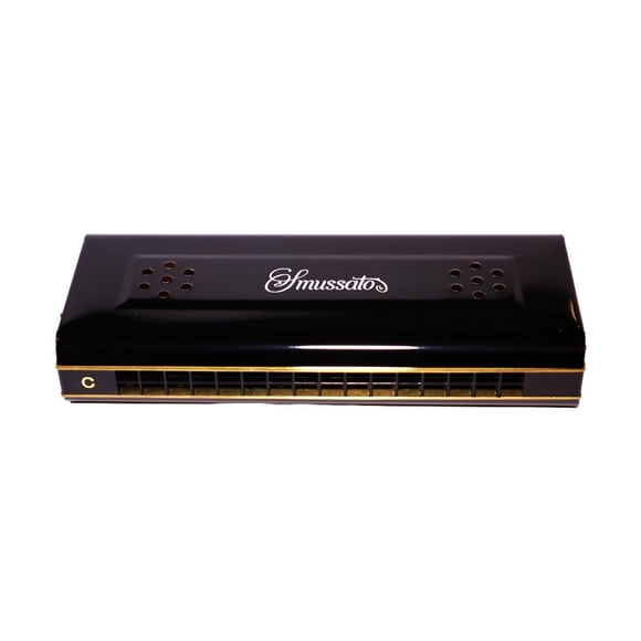 Armónica 16 Notas Doble Tonalidad SM16-2BK Smussato