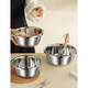 thumbnail image 2 of Bowl cuenco tazon profundo 38 CM acero cocina Plateado, 2 of 3
