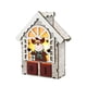 thumbnail image 1 of Casa De Pueblo Navidad Luces LED Edificios Dormitorio Oficina Regalo Figuritas Elk, 1 of 3
