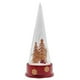thumbnail image 1 of Adorno Navidad Rojo, diseño interior en madera, luminoso y musical, 1 of 3