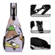thumbnail image 3 of Doug Riñonera Bandolera con Estampado Integral para Hombres y Mujeres, Bolso Cruzado Gráfico de Tendencia, Mochila de Hombro Streetwear para Ciclismo y Deportes, Riñonera Versátil Casual, 3 of 6
