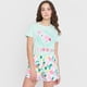 thumbnail image 3 of Pijama Niña Teen Corto Menta Corona, 3 of 5