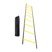 Ioensy - Escalera De Agilidad Fútbol Ajustable Con Bolsa De Transporte Para Rugby Entrenamiento Voleibol 500Cm 10 Secciones