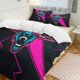 thumbnail image 3 of MrBeast Cool LoGoComforter Set for Kids Boys Teen Tween 3D Lightweight Microfiber Bedding Sets, 3 of 3
