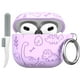 thumbnail image 1 of Funda Maxjoy para AirPods de cuarta generación con grabado de dinosaurio morado, 1 of 3