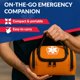 thumbnail image 5 of Bolsa de Primeros Respondedores Dixie EMS 27x13x20 cm Naranja, 5 of 7