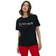 thumbnail image 1 of Polera Mujer Print Portugal Negro Corona, 1 of 5