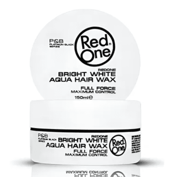 Cera Peinado Red One Aqua Hair Wax Bright White 150ml