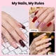 thumbnail image 2 of Kit de Uñas Beetles Gel Flat-X Cuadrado 320 Puntas 15g Pegamento, 2 of 7