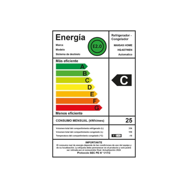 Refrigerador Side By Side 467 Litros Hq-627Wen | Lider