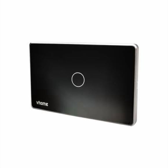 Interruptor Wi-Fi RF Negro 1 Canal  Vecor