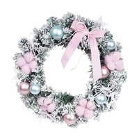 Magideal - Corona Navideña Corona Navideña Decoración Interior Y Exterior Del Hogar Corona De Puerta De Entrada Guirnalda Navideña Decoración Para Dormitorio Fes 36Cm X 36Cm X 9Cm