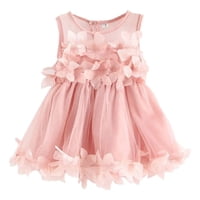 Genérico - Vestido De Princesa Sin Magas Floral Tul Para Bebe Lau