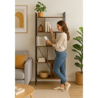 Velazio - Librero Estanteria 5 Niveles