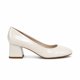 thumbnail image 1 of Zapato Mujer Charol Negro Taco Ancho Punta Redonda HL17, 1 of 8