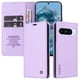 thumbnail image 3 of Funda Billetera de Cuero para Google Pixel 8 Pro con Tarjetero y Soporte - Tapa Magnética Morado, 3 of 6