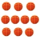 thumbnail image 3 of 10 piezas de pelotas deportivas de golf para práctica de entrenamiento de swing en interiores y exteriores naranja, 3 of 5