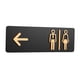 thumbnail image 1 of Letrero De Baño Para Baño Masculino Y Femenino, Letrero Para Baño, Lugar Público, Bar, Tipo C, 1 of 6