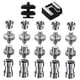 thumbnail image 2 of Kit de tornillos para cámara de 22 piezas, montura de zapata para flash de 1/4" 3/8", adaptador de tornillo para , para soporte de lámpara, cámara,, 2 of 4
