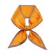 thumbnail image 1 of INSPIRE CHIC Mujeres Bufandas Largas Ajustadas de Pata de Gallo, Cinta de Satén Sedosa para el Cabello, Pañuelo para el Cuello 37.4x3.5" Naranja, 1 of 6