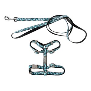 Fuzzyard Arnés Con Correa Para Paseo Gatos 2 En 1 Agua