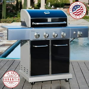 Parrilla A Gas Kenmore 4 Quemadores + Sellador Lateral