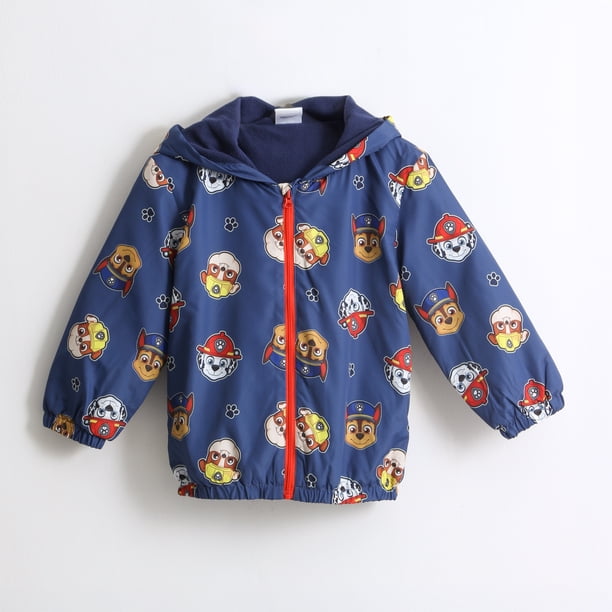 Cortaviento Niño Full Print Orejas Chase Azul Paw Patrol