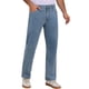 thumbnail image 5 of INSPIRE CHIC Jeans Clásicos para Hombre 5 Bolsillos Ajuste Regular Streetwear Pierna Recta 32 Azul Claro, 5 of 6