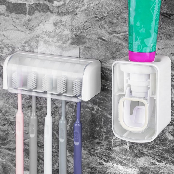 Portacepillos LUEXBOX 13,5 × 4,5 × 4,5 cm – 5 ranuras