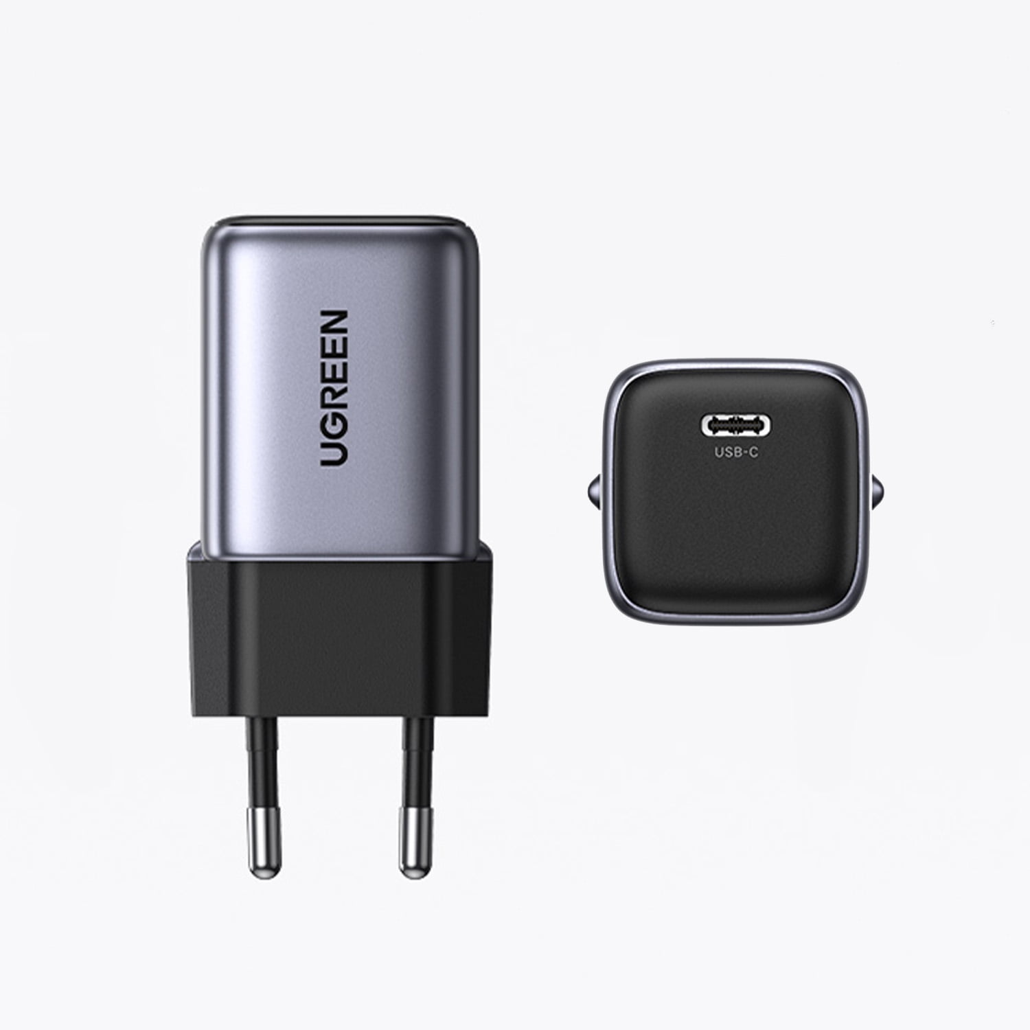 Ugreen - Cargador 30w Mini Nexode Gan Tech Pd Gris Cd319-90666